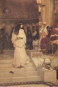 Mariamne leaving the Judgement Seat of Herod (mk41) John William Waterhouse